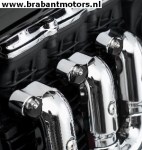 Rocket_Exhaust Flange Covers Chrome